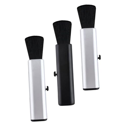 NULYLU 3個ギター清掃ブラシ ウクレレ 古筝 ピアノ対応 折りたたみ式 伸縮可能 プレミアムウール製 素材使用 楽器の埃を効率的に除去