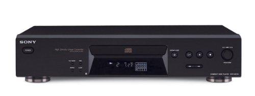 Portata dinamica: 93 dB. Sony CDP-XE370/B