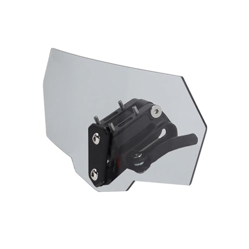Pare-vent extension de pare-brise universelle à clipser pour moto anti-remous