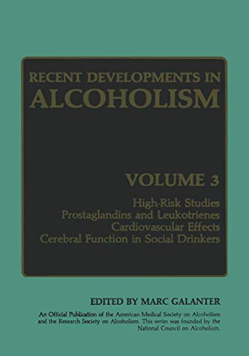 Recent Developments in Alcoholism: Volume 3 view 2
