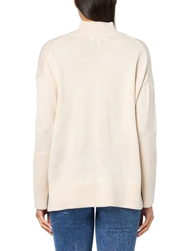 Image of DKNY Women's Varsity Soft Trendy Warm Sweater