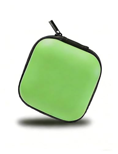 Image of MAS CARNEY Earphone Case, Headphone Earbud Hard Protective Carrying earplug Case Bag for Wired Earphones MP3 Small Items