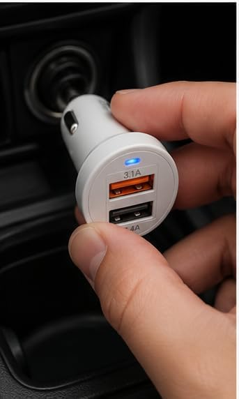 Image of Dual USB Fast Charging Car Charger