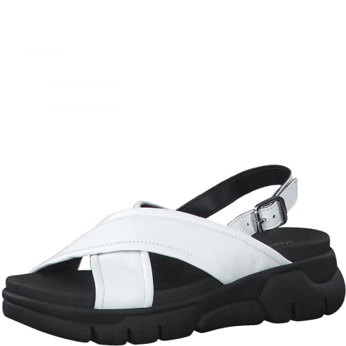 Marco Tozzi Damen 2-2-28761-28 Sandalette, Sandali Donna, White, 39 Eu