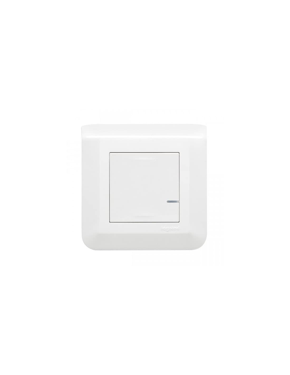 Legrand 077732L Mosaic Prêt-à-poser Créer un va-et-Vient sans Tirer de Fil 1 Interrupteur et 1 Commande sans Fil, Blanc