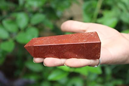 Jet Energized Gemstone Tower Approx. Length 3.5 To 4 Inch Approx. Weight 80-120 Grams (Single Piece) Stress Relief (Red Jasper Metrix Gemstone Tower) (Red Jasper Metrix Gemstone Tower) Jet Energized Gemstone Tower Approx. Length 3.5 To 4 Inch Approx. Weight 80-120 Grams (Single Piece) Stress Relief (Red Jasper Metrix Gemstone Tower) (Red Jasper Metrix Gemstone Tower)