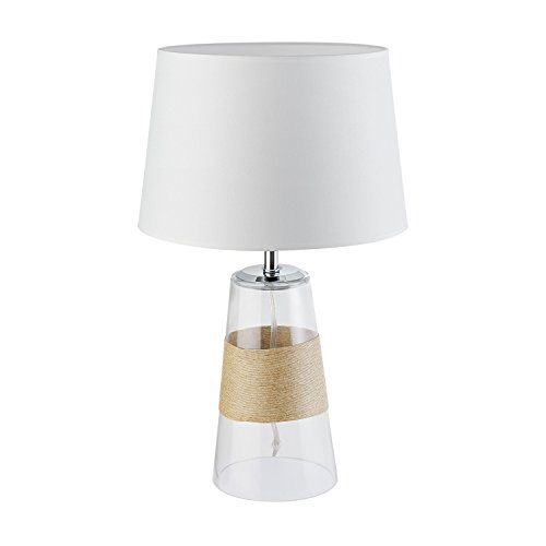 Novogratz Bridgette 23" Table Lamp, Faux Wood Finish