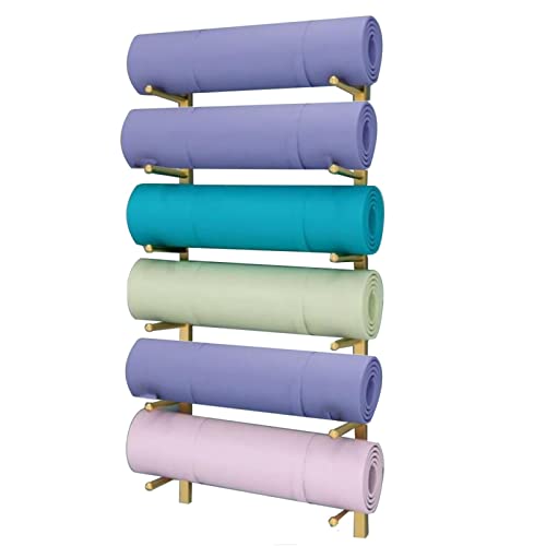 Design durable et acier robuste pour cette étagère murale à 6 niveaux fitness