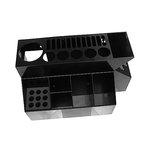 FOMIYES Scissor Socket Box Salon Decor Hair Stylist Tool Case Comb Scissors Hair Cutting Storage