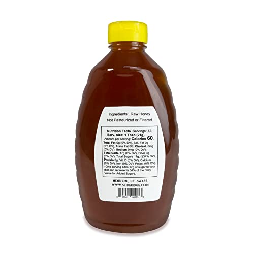 Miel cruda Slide Ridge 3 lbs botella exprimible miniatura 6
