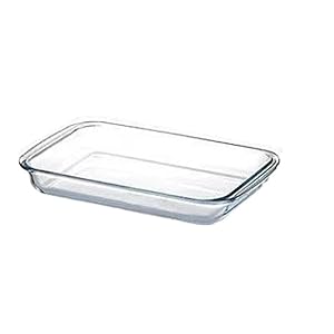 Glass Baking Sheet Kitchen Gadgets Bread Pan for Baking Tools and Accessories Oven Tray Bakeware Cooking Utensils Utensil Dishes (Color : 2.4L)