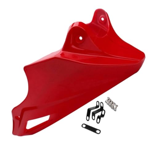 Couvercle de protection moteur pour Grom MSX125 et MSX125SF rouge en aluminium