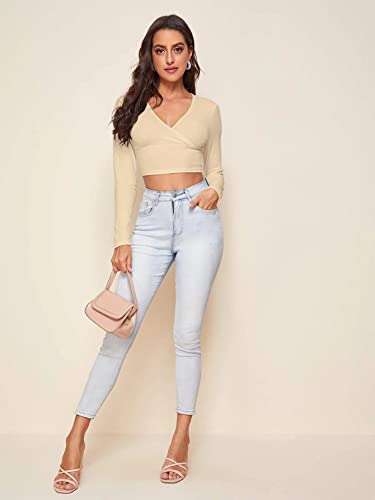 Image of Shasmi Women Crop Top, Ribbed, Stylish Tank Top, Soft and Comfy Fabric has Some Stretch
