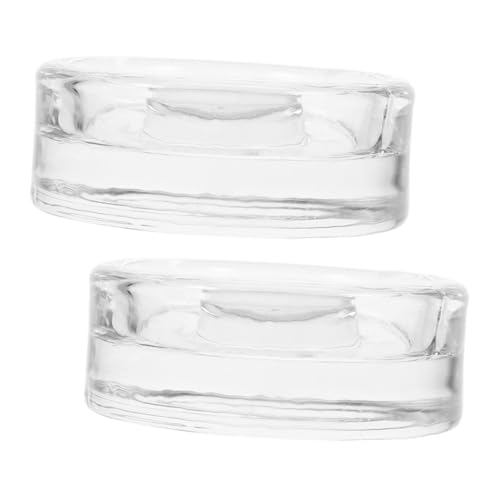 Cabilock 2pcs Mason Jar Pesos De Fermentación Pesas De Vidrio para Frascos De La Boca Ancha Accesorios De Frasco De Albañil Reutilizable para Piquetería Y Fermentación En El Hogar
