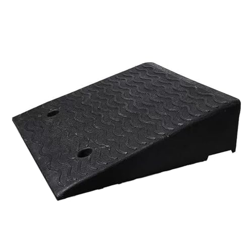 Rampa de acceso para vehículos y sillas de ruedas con altura de 4.7 a 7.5 pulgadas de goma