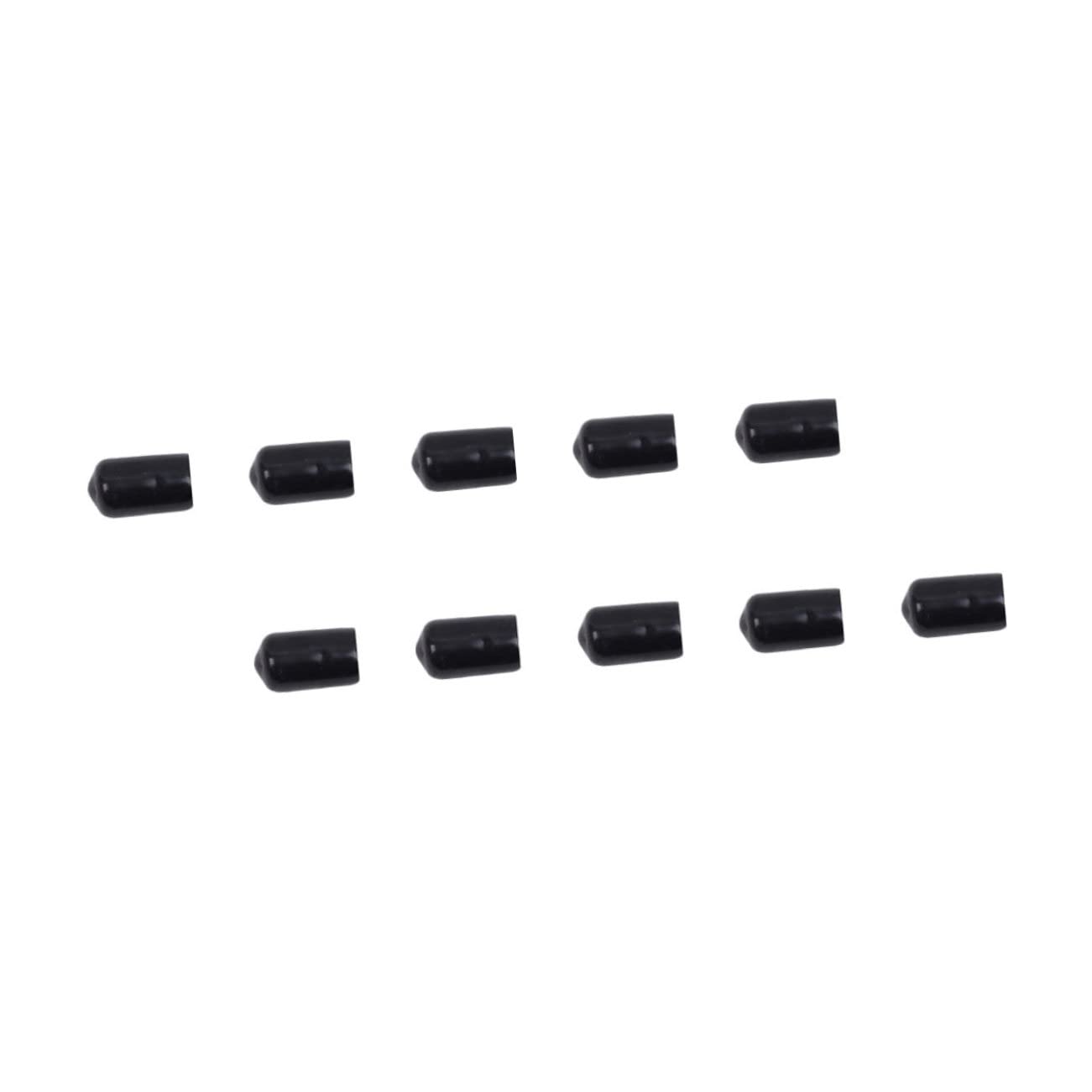 BESPORTBLE Safety Arrowhead for Archery 10pcs 8mm Rubber Arrowheads Ideal for Practice Small Game