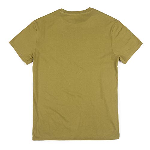 Image of Royal Enfield X LEVI'S Wave Hunters T-Shirt Olive M (RLATSM000861)