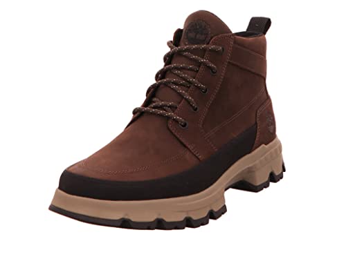 Timberland Botas con cordones para hombre Orig Ultra WP Chukka, marrón oscuro, 40 EU