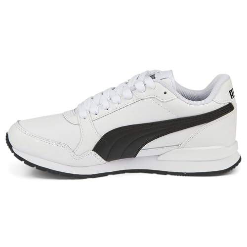 PUMA Kids Boys St Runner V3 Leather Lace Up Sneakers Shoes Casual - White3