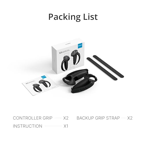 Image of BOBOVR G3 Controller Grips Cover,Compatible with Meta Quest 3 /3S Accessories,for CD3 /D3 Dock Wireless Charging