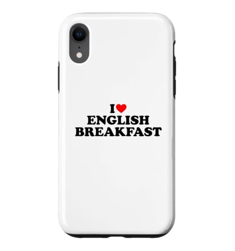 I Love English Breakfast, I Heart English Breakfast �X�}�z�P�[�X iPhone XR �p