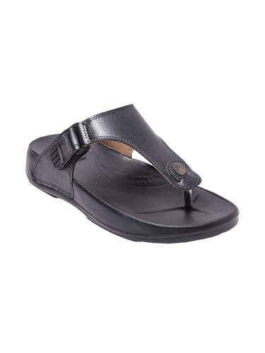 Image of WELCOME Soft Men's Slippers with Cushion FootBed for Adult | Comfortable & Light Weight | Stylish & Anti-Skid | Waterproof & Regular Flip Flops for Gents /Boys