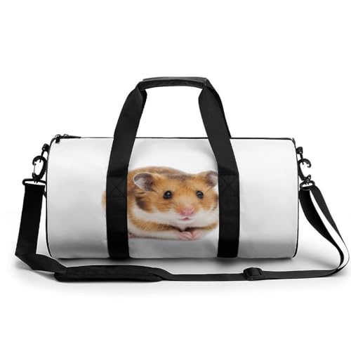 Sac de voyage hamster mignon imperméable grand format 45cm de gym