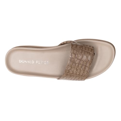 Image of Donald Pliner Women's Fifi Slide Sandals, Women's Summer Sandals, Women's Shoes, Comfortable Open-Toe Casual Flats