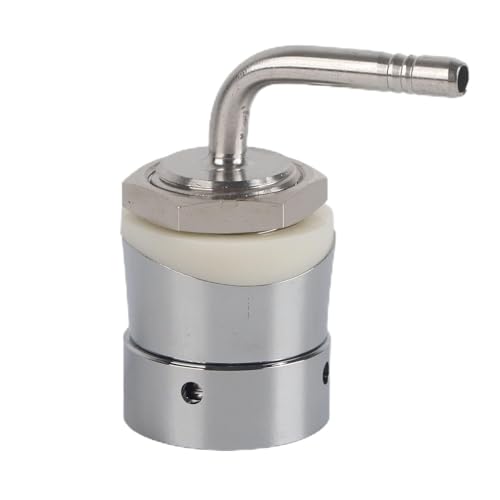 GLOGLOW Beer Tap Tower Shank, Stainless Steel Draft Beer Tap Tower Shank Assembly 1/4in Stainless Steel Home Brewing Beer Faucet Accessory