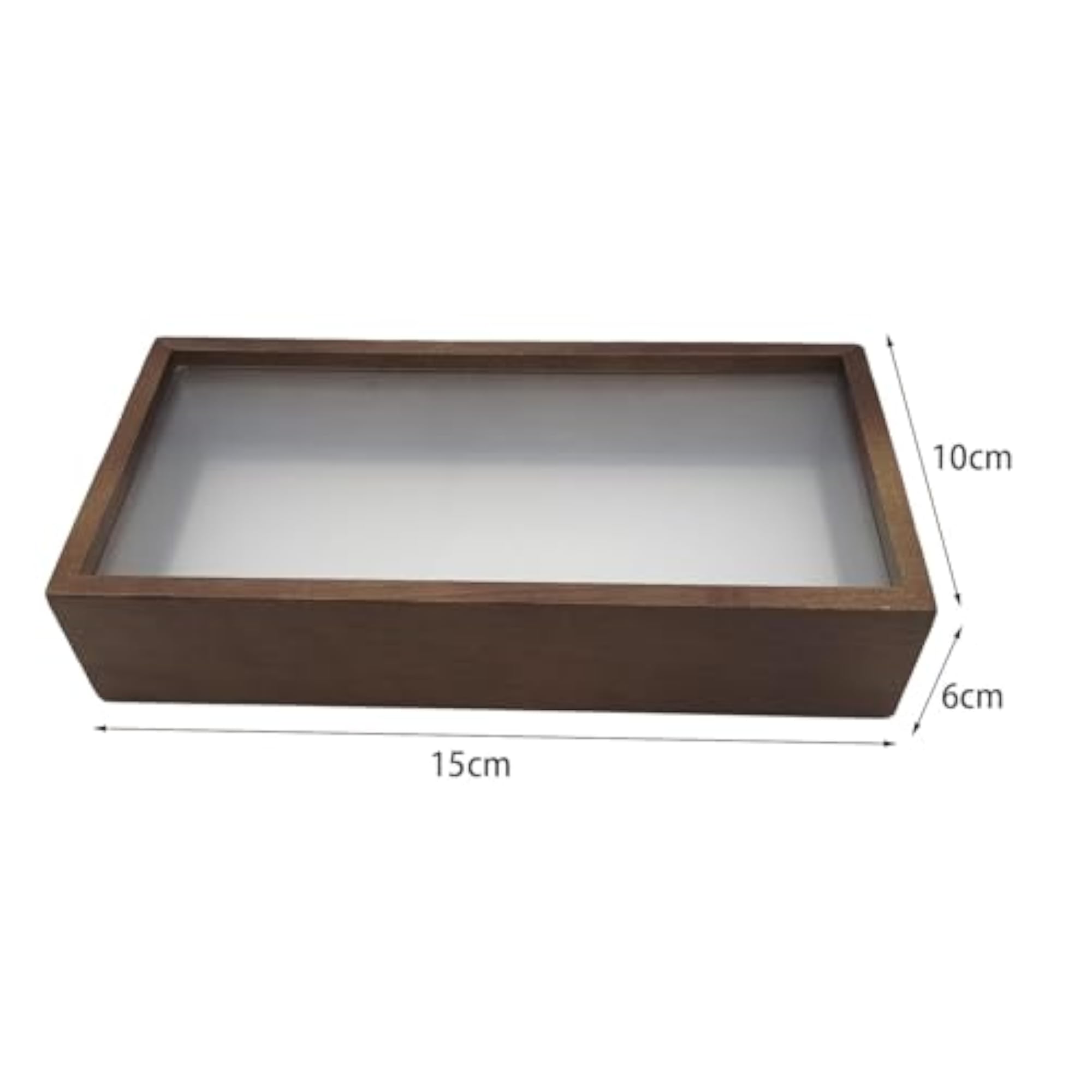 Wood Shadow Box Frame for Dried Flower Display