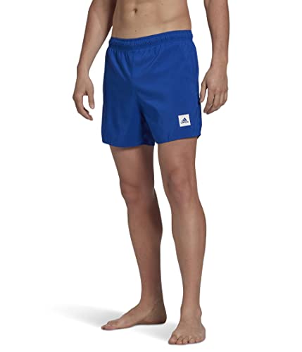 adidas Men's Standard Length Solid Swim Shorts