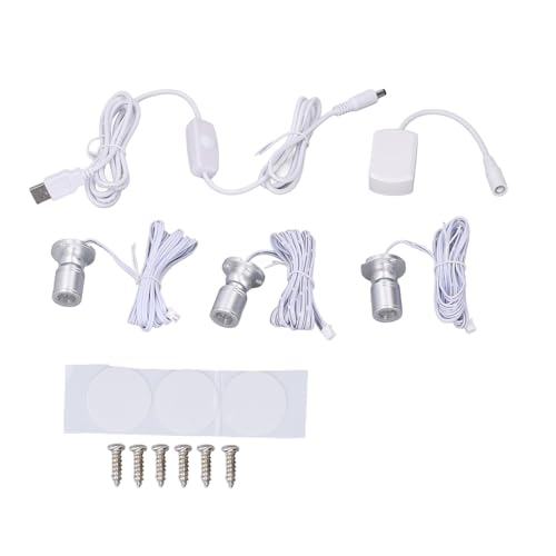 Mini Focos LED, ángulo Ajustable, Cable...