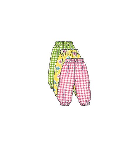 Butterick Patterns B5624 Infants' Dress, Jumper, Romper, Jumpsuit, Panties, Hat And Bag, Size Lrg (L-Xl) #TOP5