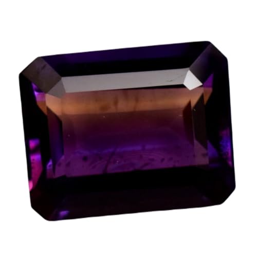 Amétrine naturelle émeraude 17,28x13,88mm pierre taillée GH_NAT_08755