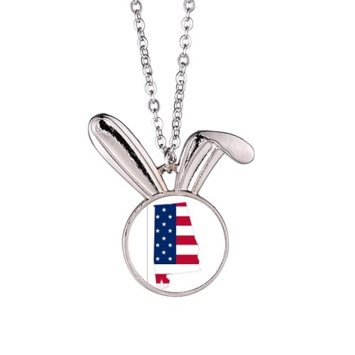 Collier avec pendentif lapin en Alabama le cadeau d'anniversaire idéal