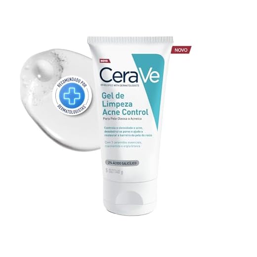 Cerave, Gel de Limpeza Acne Control com Niacinamida e Ácido Salicílico, 140g