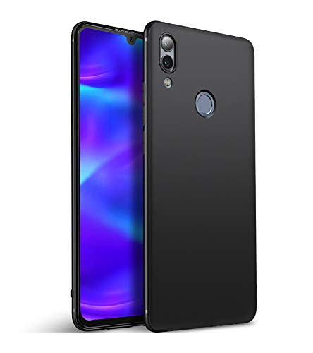 Olliwon Coque Huawei P Smart 2019, Ultra Mince Antichoc Silicone TPU Fine Housse Etui Noir Coque Protection Case Cover pour Huawei P Smart 2019 Cover