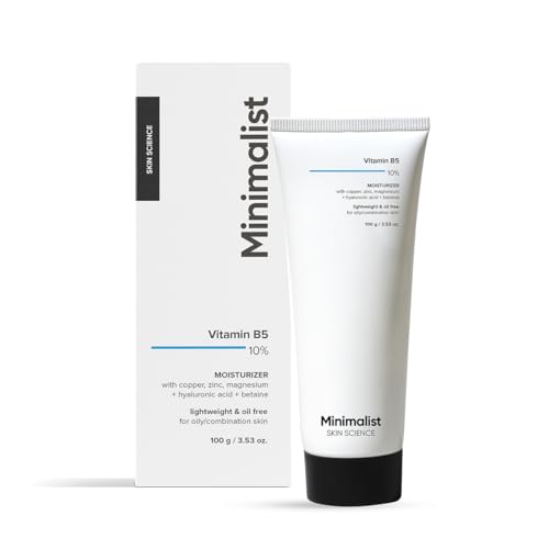 Minimalist Vitamin B5 10% Oil-Free Moisturizer for Face, Lightwei...
