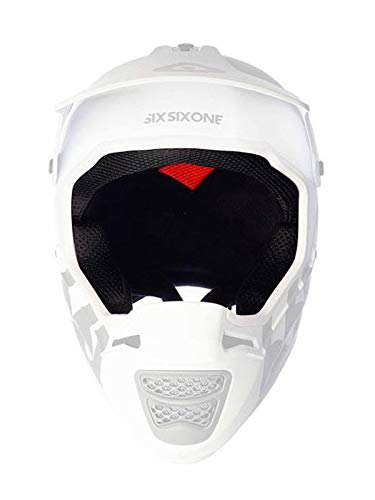  Fodera Interna Casco MTB Six Six One 2018 Reset Nero (L, Nero)
