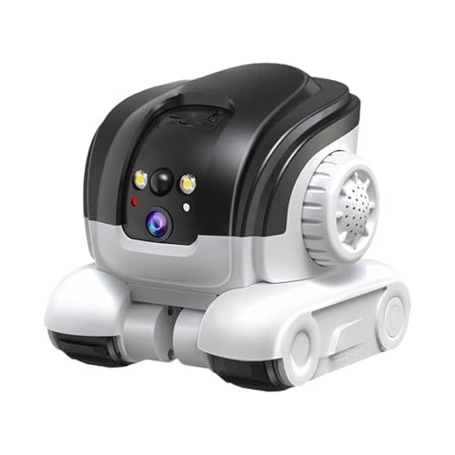 AsrMyjcx Cámara Robot con detección de Movimiento, Impermeable, para vigilancia, Seguridad, para almacén Interior y Sala de Estar AsrMyjcx Cámara Robot con detección de Movimiento, Impermeable, para vigilancia, Seguridad, para almacén Interior y Sala de Estar