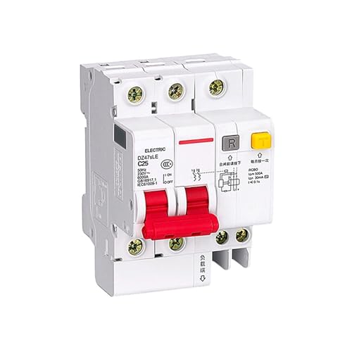 DZ47sLE 2P C 25A disjoncteur différentiel pour protection contre fuites
