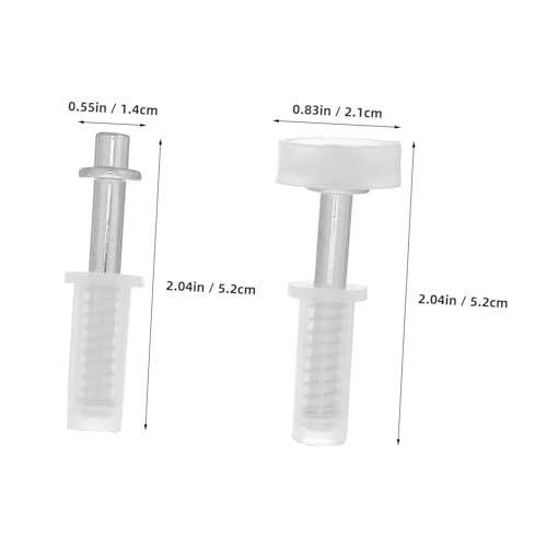 Kit de herrajes para puerta de clóset plegable Angoily 6 piezas con rodillo superior y ruedas guía con resorte para reparación miniatura 2