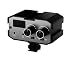 3.5mm Dual-Groups Microphone Amplifier Audio Mixer for Camera Camcorderera