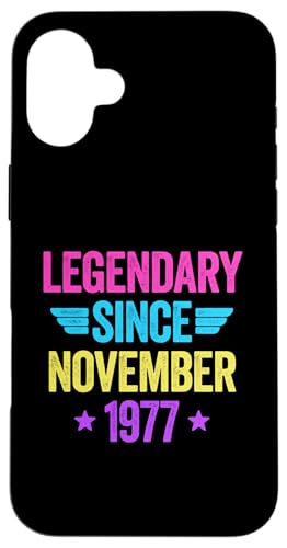 Legendary Since November 1977 �X�}�z�P�[�X iPhone 16 Plus �p