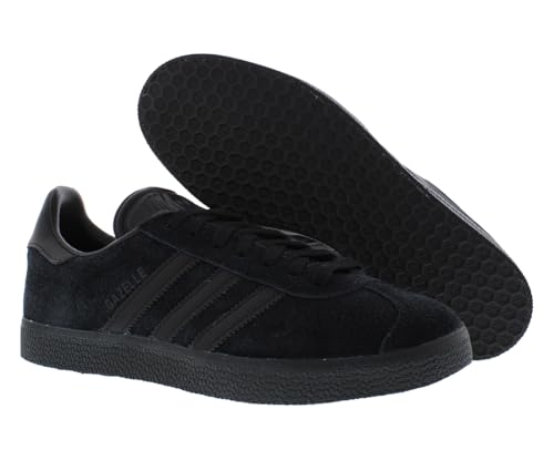 Image of adidas Gazelle Mens Shoes Size 6.5, Color: Black /Black-Black