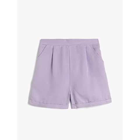 Koton Girls' Lila Shorts with Pleats Cover