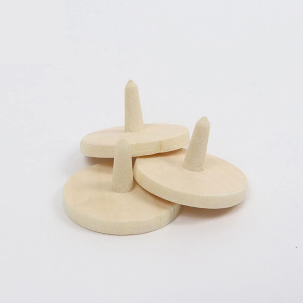 review LIOOBO Golf Ball Position Marker Wooden: 30 Pcs Ball Position Markers Golf Ball Positioning Markers Round Golf Ball Marker