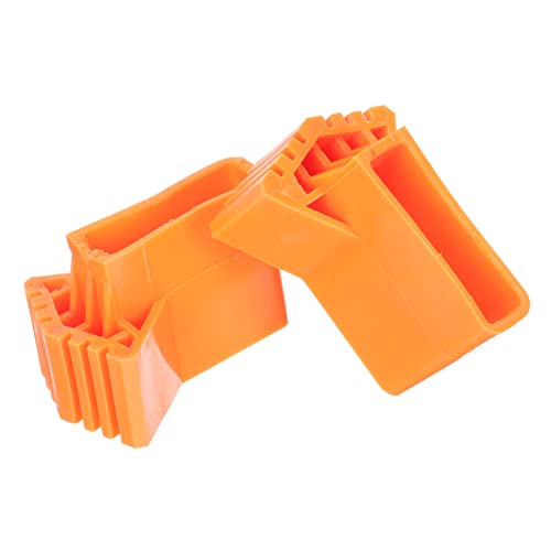 FUTUREORYY 2pièces Patins Antidérapants Caoutchouc pour Échelle Télescopique Protection Stable Bruit pour Usage Domestique et Professionnel