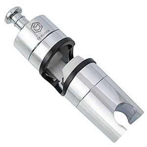 Shower Holder Bracket 18-25mm – Adjustable Shower Head Holders Replacement, Chrome Plated Shower Brackets for Shower…