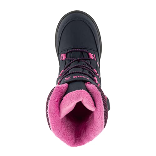 Kamik Stance2 Unisex-Schneestiefel für Kinder und Jugendliche, Navy Magenta Nam, 26 EU – Ansicht 3